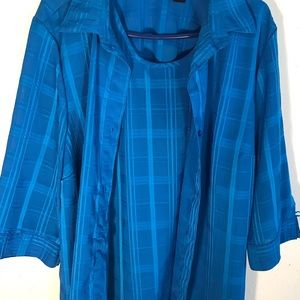 Maggie Barnes Layer Front Pull-On Tunic 1X